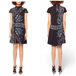 Ted Baker Unity Flag Print Tunic Dress Size 10
